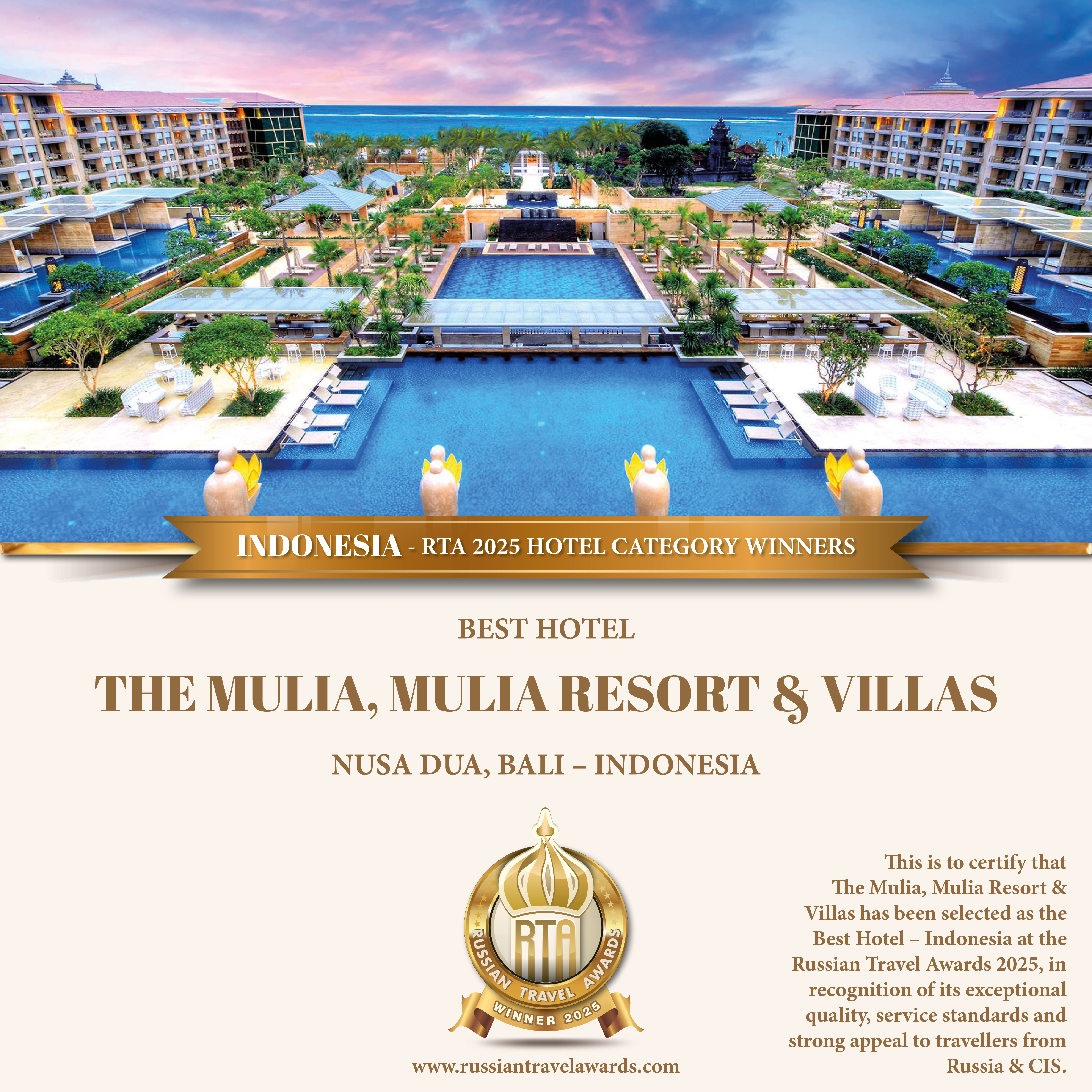 The Mulia, Mulia Resort & Villas